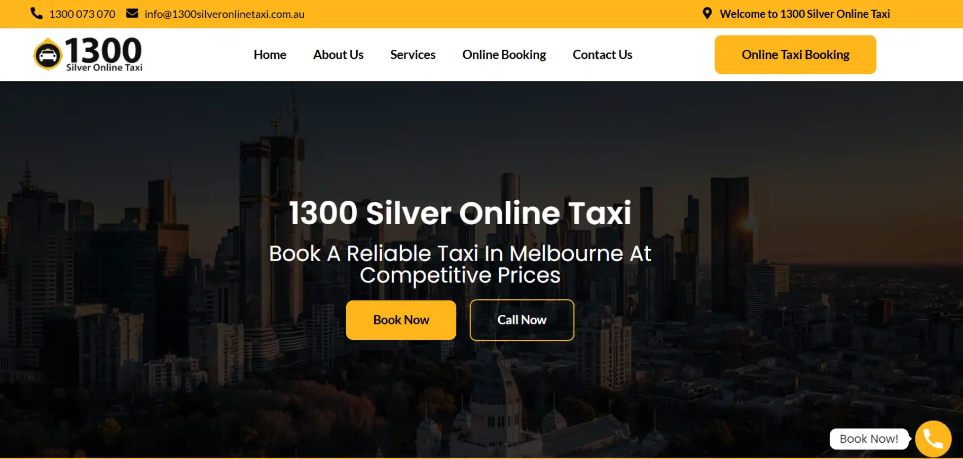 1300 Silver Taxi Online